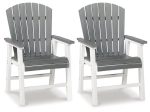 Transville Outdoor Dining Arm Chair (Set of 2) For Cheap