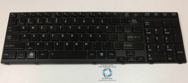 Toshiba Satellite A660 A660D A665 A665D Laptop Keyboard Glossy with Backlit NSK-TQ0BC For Sale