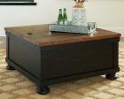 Valebeck Coffee Table with Lift Top For Cheap