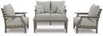 Visola Outdoor Loveseat Conversation Set Online