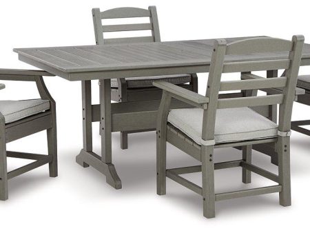 Visola Outdoor Dining Table with 4 Chairs Cheap