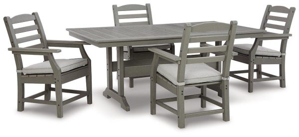 Visola Outdoor Dining Table with 4 Chairs Cheap