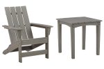 Visola Outdoor Adirondack Chair and End Table Fashion