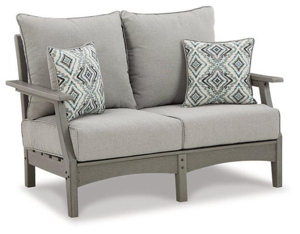 Visola Outdoor Loveseat with Cushion Discount