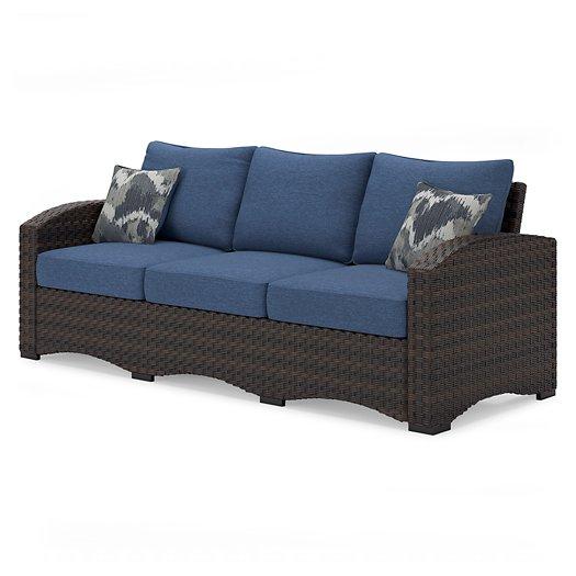 Windglow Outdoor Sofa with Cushion For Sale