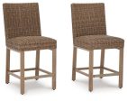 Walton Bridge Outdoor Bar Stool (Set of 2) Discount