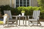 Visola Outdoor Adirondack Chair Set with End Table Online