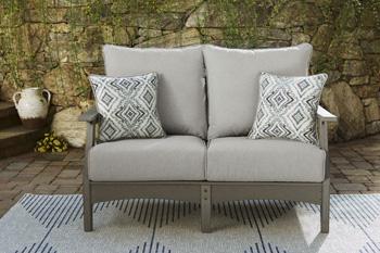 Visola Outdoor Loveseat with Cushion Discount