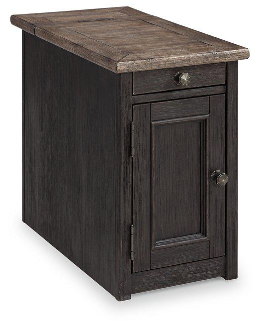 Tyler Creek Chairside End Table with USB Ports & Outlets Online