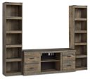 Trinell 3-Piece Entertainment Center Hot on Sale