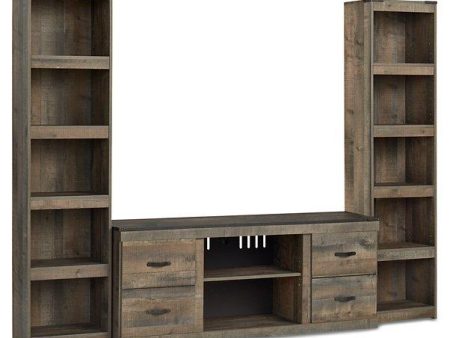 Trinell 3-Piece Entertainment Center Hot on Sale