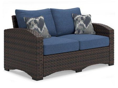 Windglow Outdoor Loveseat with Cushion Supply