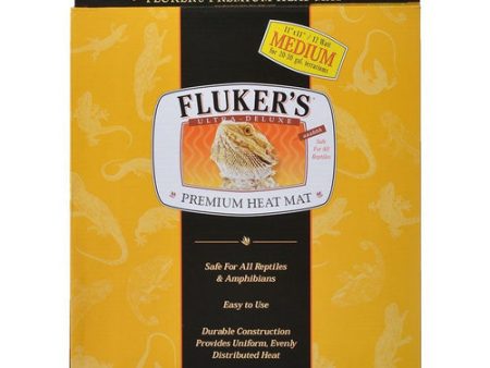 Ultra Deluxe Premium Heat Mat Medium - 12 Watts (20-30 Gallons) by Flukers Cheap