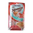 Delectables Squeeze Up Cat Treat - Tuna 4 Pack - (4 x 0.5 oz Tubes) by Hartz Online now