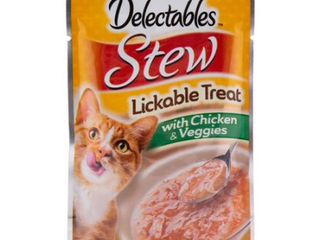 Delectables Stew Lickable Treat for Cats - Chicken & Veggies 1.4 oz by Hartz Online now