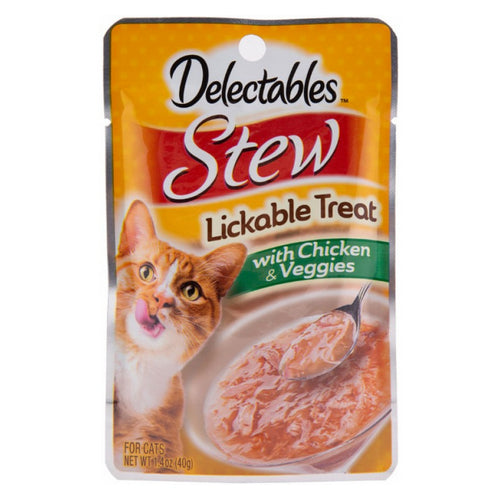 Delectables Stew Lickable Treat for Cats - Chicken & Veggies 1.4 oz by Hartz Online now