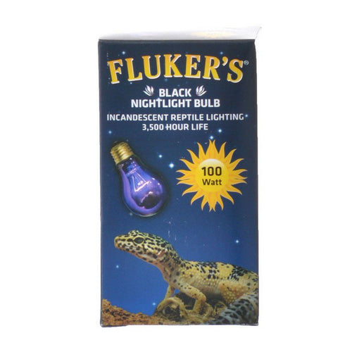 Black Nightlight Incandescent Bulb 100 Watt by Flukers For Discount