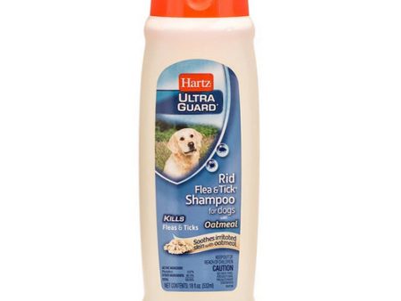 UltraGuard Rid Flea & Tick Oatmeal Shampoo 18 oz by Hartz Discount