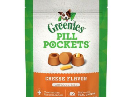 Pill Pockets Cheese Flavor Capsules 30 count by Greenies For Cheap