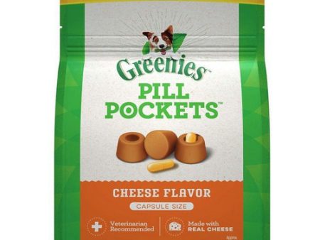 Pill Pockets Cheese Flavor Capsules 60 count by Greenies on Sale