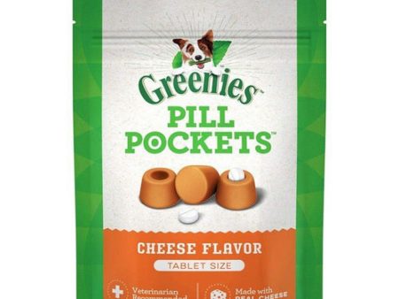 Pill Pockets Cheese Flavor Tablets 30 count by Greenies Hot on Sale