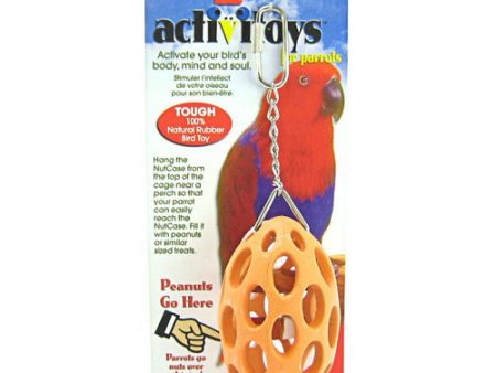 Insight Nutcase Rubber Parrot Toy Nutcase Parrot Toy by JW Pet Fashion