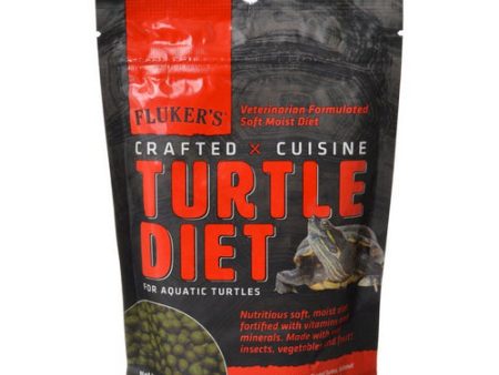 Crafted Cuisine Turtle Diet for Aquatic Turtles 6.5 oz by Flukers Cheap