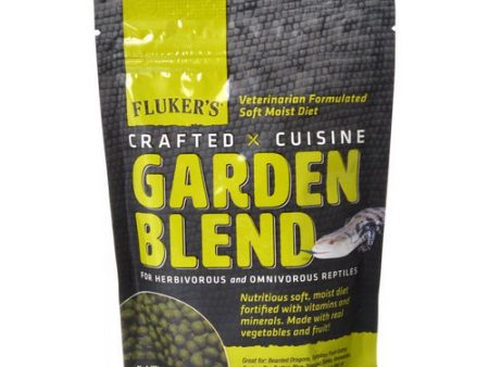 Crafted Cuisine Garden Blend Reptile Diet 6.5 oz by Flukers Supply