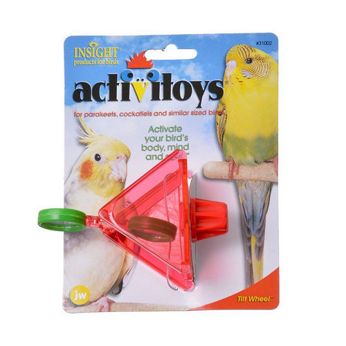 Insight Tilt Wheel Bird Toy Tilt Wheel Bird Toy by JW Pet Online Sale