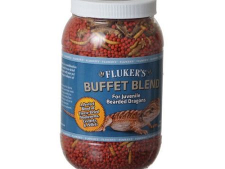 Buffet Blend for Juvenile Bearded Dragons 4.4 oz by Flukers Fashion