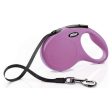 Classic Pink Retractable Dog Leash Medium 16  Long by Flexi Hot on Sale