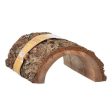 Critter Cavern Half-Log X-Large (8 L x 8 W x 6 H) by Flukers For Sale