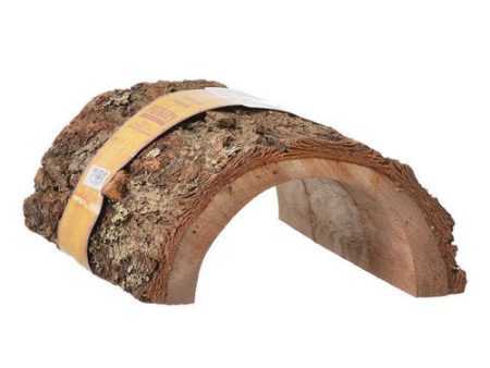 Critter Cavern Half-Log X-Large (8 L x 8 W x 6 H) by Flukers For Sale